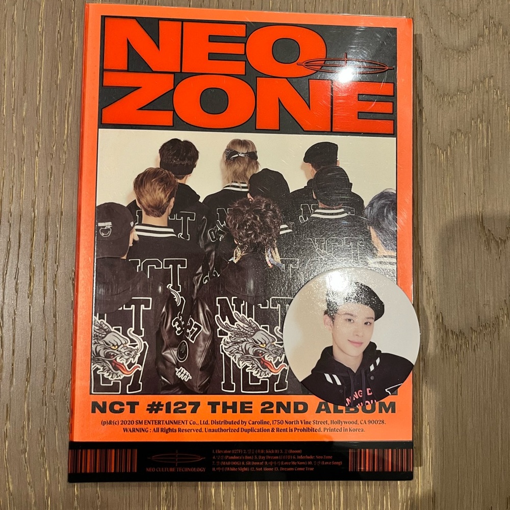 💗FREE ADD ON💗 NCT 127 neo zone Kpop album C ver